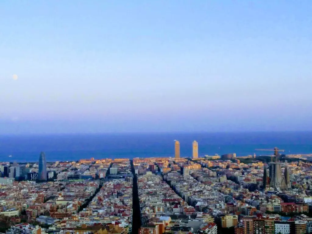 Barcelona Skyline