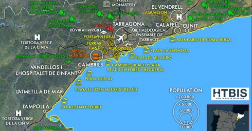 Find all the usefull informations on the Costa Daurada