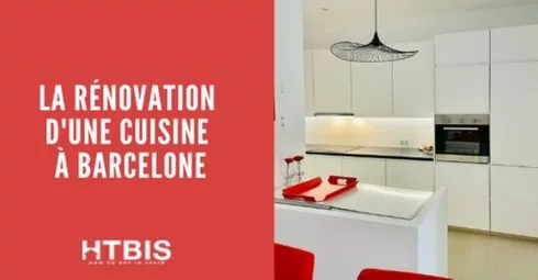 Renovation d'une cuisine à Barcelone